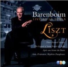 CD Live at La Scala 28/5/2007 Franz Liszt Daniel Barenboim