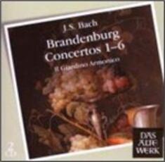 CD Concerti brandeburghesi Johann Sebastian Bach Giardino Armonico