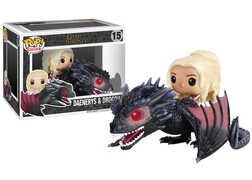 Giocattolo Funko POP Rides! Game Of Thrones Daenerys & Drogon Set Funko