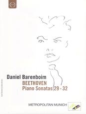 CD Daniel Barenboim. Beethoven. Piano Sonatas 29 - 32 (DVD) Ludwig van Beethoven Daniel Barenboim