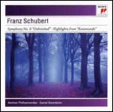 CD Sinfonia n.8 - Rosamunde Franz Schubert Berliner Philharmoniker Daniel Barenboim