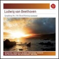 CD Sinfonia n.9 - Fantasia corale Ludwig van Beethoven Zubin Mehta New York Philharmonic Orchestra
