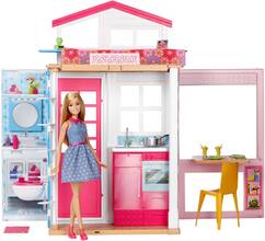 Giocattolo Barbie. Estate. Casa Componibile + Barbie Mattel