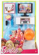 Giocattolo Barbie. Arredamento Basic. Salotto con Gattino Mattel