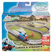 Giocattolo Il Trenino Thomas. Adventures. Set Binari Curve E Rettilinei. Set 2 Fisher Price