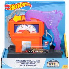 Giocattolo Hot Wheels Stazione di Servizio. Playset per Macchinine con Veicolo Incluso Hot Wheels