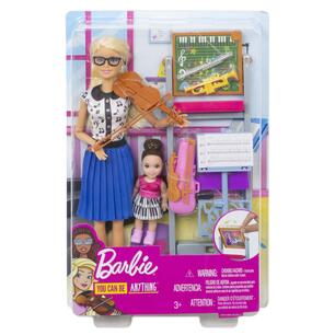 Barbie. Plasyet Carriere. Maestra Di Musica - Mattel - Bambole 