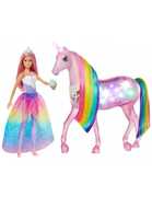 Giocattolo Barbie Unicorno Grande con Barbie Mattel