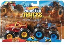Giocattolo Hot Wheels Monster Trucks 1:64 Blister 2 Pz Mattel FYJ64 Hot Wheels