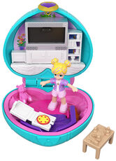 Giocattolo Polly Pocket. Tascabile Sempre Con Te. Il Soggiorno Di Polly Mattel
