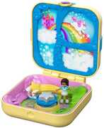 Giocattolo Polly Pocket Nascondigli Segreti Magia degli Unicorni con Micro Bambola Shani e Accessori Mattel