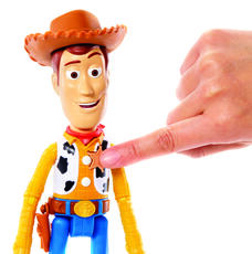 Giocattolo Disney Pixar Toy Story 4 Woody Personaggio parlante. articolato da 18 cm Mattel