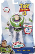 Giocattolo Disney Pixar Toy Story 4 Buzz Lightyear Personaggio parlante. articolato da 18 cm Mattel