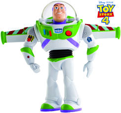 Giocattolo Disney Pixar Toy Story 4 Buzz Lightyear Missione Speciale da 18 cm. tecnologico. personaggio parlante. ali che si aprono Mattel