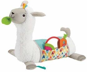 Giocattolo Fisher Price Morbido Lama Cresci con Me, Peluche Giocattolo per Neonati 0+ Mesi. Mattel (GHJ03) Fisher Price