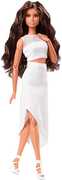 Giocattolo Bambola Barbie Signature Barbie Looks completamente snodata, mora con capelli mossi Barbie
