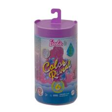 Giocattolo Barbie Chelsea Color Reveal, Serie Glitter, con Bambola, 6 sorprese e Accessori, Giocattolo per bambini 3+anni Mattel