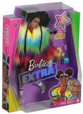 Giocattolo Barbie Extra Bambola Afroamericana con capelli cotonati, 10 Accessori alla Moda, Giocattolo per Bambini 3+ Anni Mattel