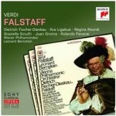 CD Falstaff Leonard Bernstein Giuseppe Verdi Dietrich Fischer-Dieskau
