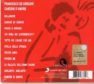 Canzoni D Amore Francesco De Gregori Cd Ibs