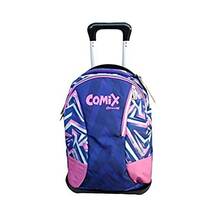 Cartoleria Zaino Trolley Comix Extreme Viola-Fucsia. Con trolley staccabile Comix