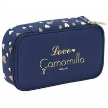 Cartoleria Astuccio accessoriato Quick Case Camimilla Blu Camomilla