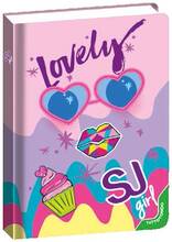 Cartoleria Diario Seven SJ Gang Facce da SJ, 10 mesi, Lovely Viola-Rosa Seven