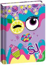 Cartoleria Diario Seven SJ Gang Facce da SJ, 10 mesi, Limone Viola Seven
