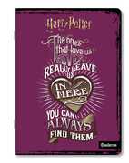 Cartoleria Quaderno maxi A4 Harry Potter Fucsia Love. Quadretti piccoli 4 mm Gut