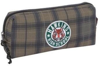 Cartoleria Astuccio Stranger Things Reversibile Verde - 22x4,5x9 cm Panini