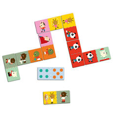 Giocattolo Giant domino - Friends Djeco