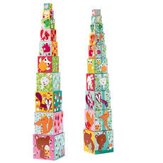 Giocattolo 10 forest blocks Djeco