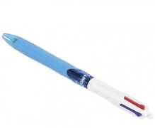 Cartoleria Penna a sfera Bic 4 Colours grip. 4 colori di scrittura punta 1 mm Bic