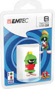 Idee regalo Chiavetta USB 8GB Looney Tunes Marvin 3D Emtec