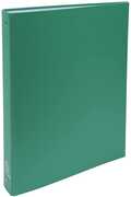 Cartoleria Quaderno ad anelli A4 Exacompta in PPL Foderato Opaco 4 anelli Verde - 3cm Exacompta