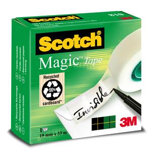 Nastro Adesivo 19x33 810 Magic 3m 3m Cartoleria E Scuola Ibs