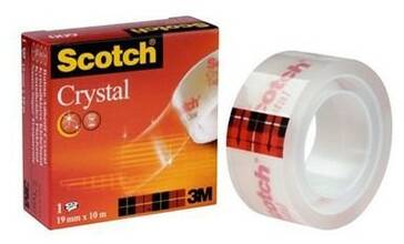 Cartoleria Nastro adesivo Scotch Crystal supertrasparente Scotch