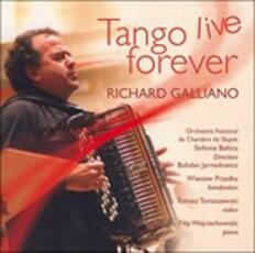 CD Tango Live Forever Richard Galliano