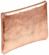 Cartoleria Astuccio trousse piatta Clairefontaine in pelle iridescente. Rame Clairefontaine