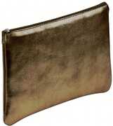 Cartoleria Astuccio trousse piatta Clairefontaine in pelle iridescente. Marrone Clairefontaine