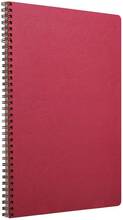 Cartoleria Quaderno Age Bag con spirale extra large a quadretti. Rosso ciliegia Clairefontaine