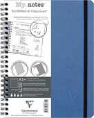 Cartoleria Quaderno spiralato Age Bag, My.Notes 16x21 marg.stacc. 60F DOT Blu Clairefontaine