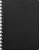 Cartoleria Age Bag Taccuino A4 + spiralato 22,5x29,7cm, 160 pagine, 4 fori a righe Nero Clairefontaine