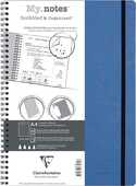 Cartoleria Quaderno spiralato Age Bag, My.Notes 21x29,7 marg.stacc 60F DOT Blue Clairefontaine