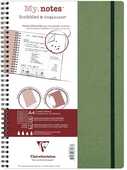Cartoleria Quaderno spiralato Age Bag, My.Notes 21x29,7 marg.stacc 60F Rig. Verde Clairefontaine