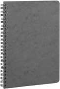 Cartoleria Quaderno Age Bag con spirale medium a righe. Grigio Clairefontaine