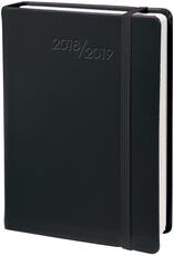 Cartoleria Agenda Quo Vadis Textagendar 2020-2021, 13 mesi giornaliera Habana Nero con Elastico - 12x17 Quo Vadis