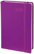 Cartoleria Agenda giornaliera 2019, 12 mesi, Daily Pocket Prestige Quo Vadis Habana con elastico. Viola Quo Vadis