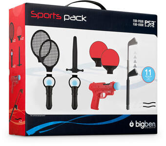 Videogiochi Console e accessori Bigben Interactive Move Sports Pack, PS3