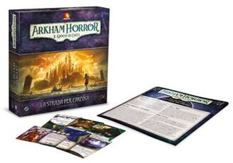 Giocattolo Arkham Horror LCG. La Strada per Carcosa Asmodee